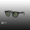 Ray-Ban Headliner (Gen 2) Глянцевый Чёрный с Зелёными Линзами (Зелёный)